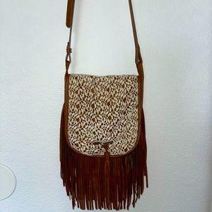 Fringe crossbodybag